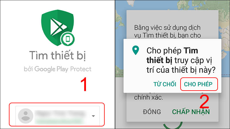 Đăng nhập bằng tài khoảng Google